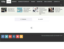 Tablet Screenshot of 123top.info